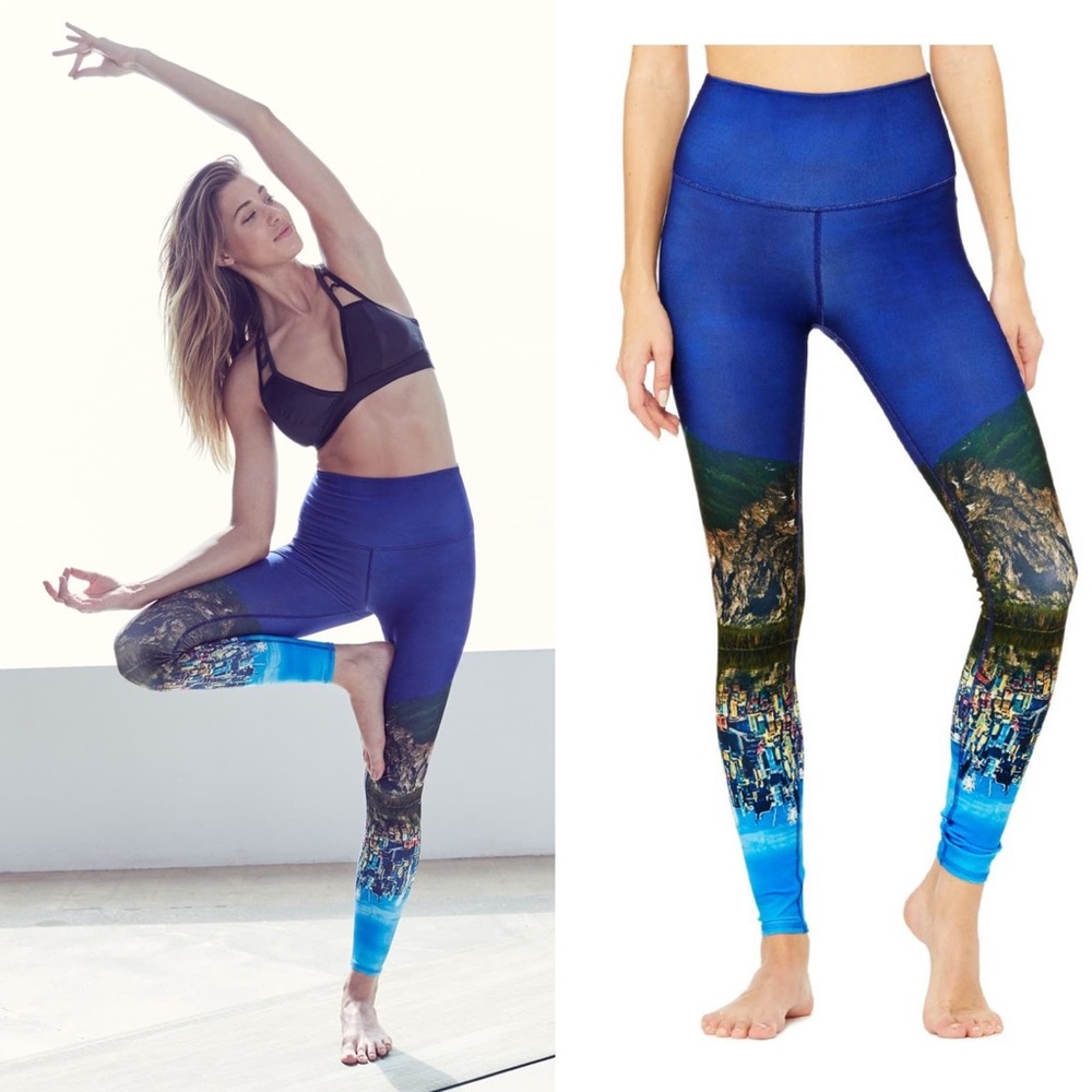 ALO Yoga Dreamscape High-Waist Airbrush Leggings
